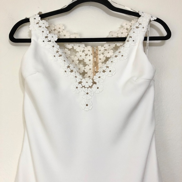 Pronovias Manon Crepe Mermaid Gown Ivory Size 10 - Picture 7 of 12